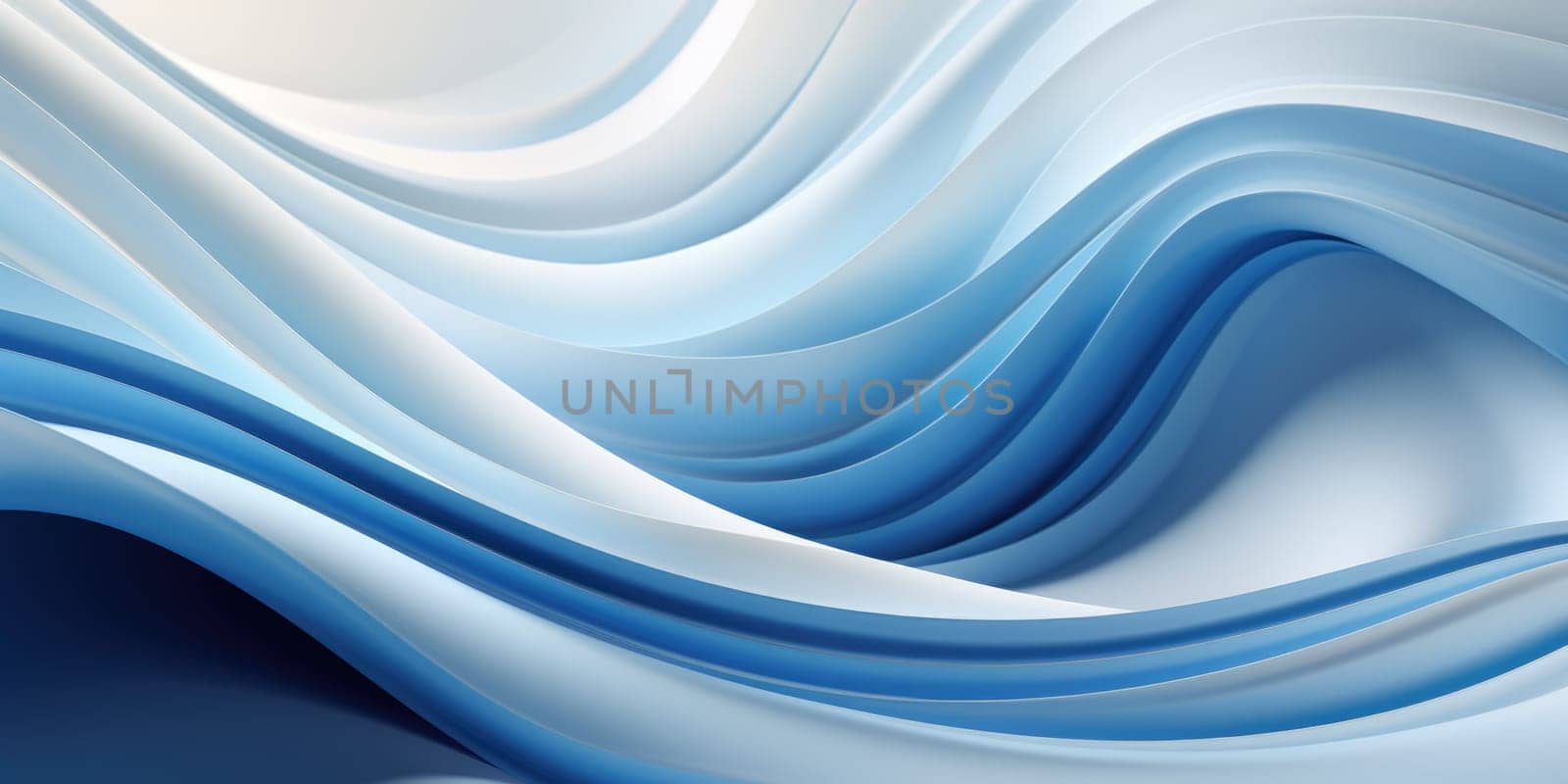 Abstract light blue waves texture , photo realistic. ai generated