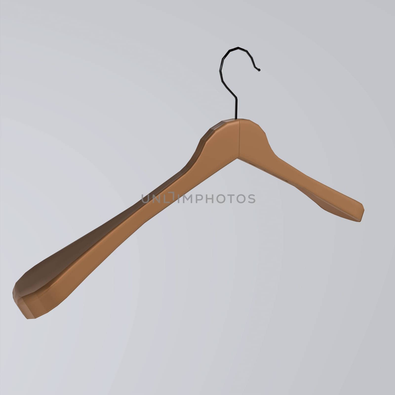 Hanger isolated on white background by gadreel