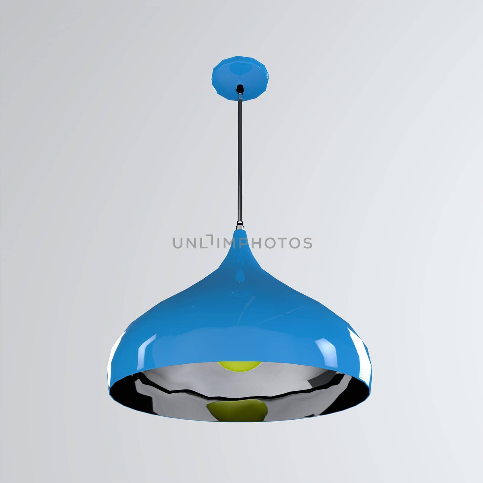 Lamp isolated on white background. High quality 3d illustration