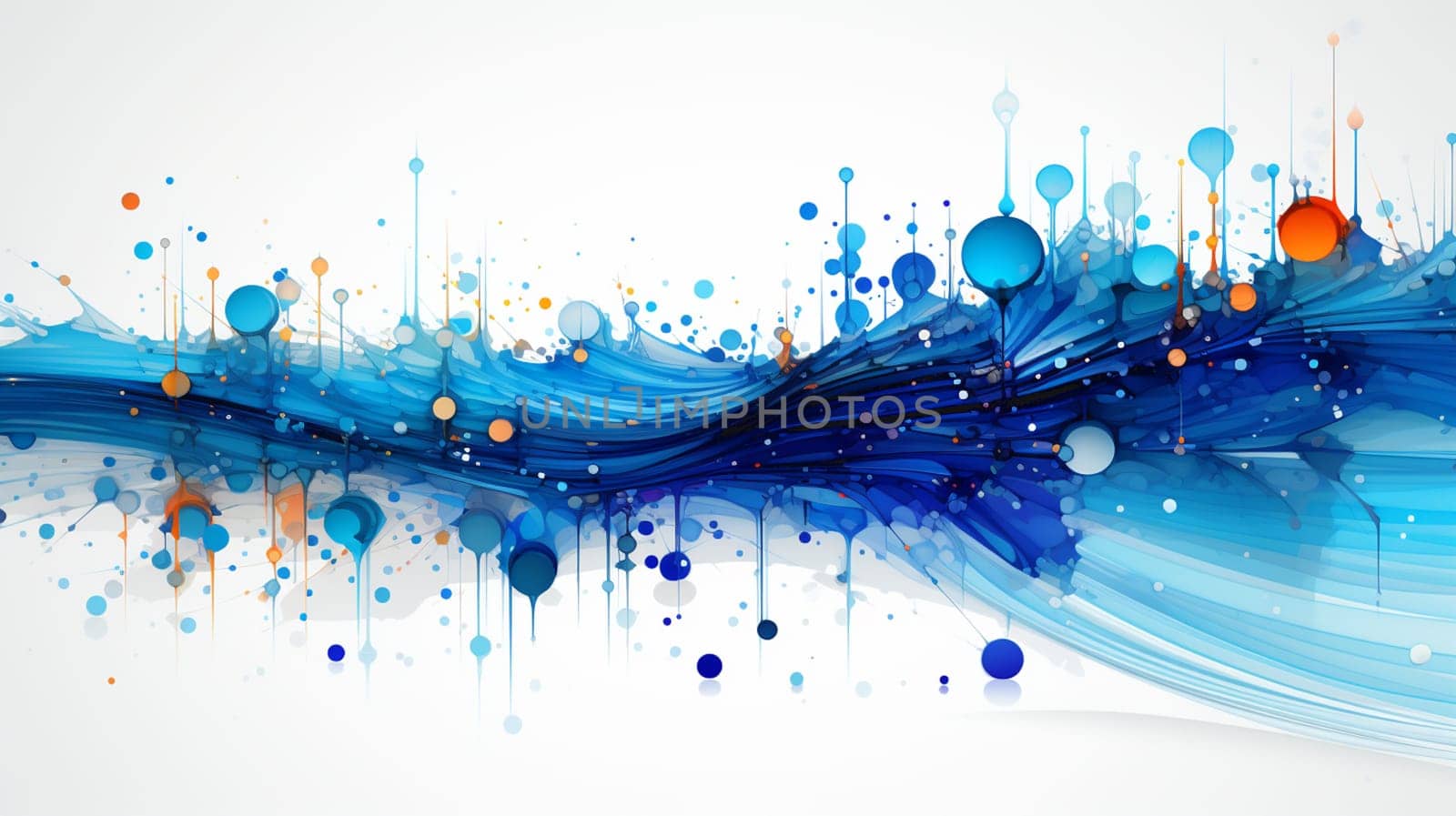 Abstract background with colored elements. High quality photo
