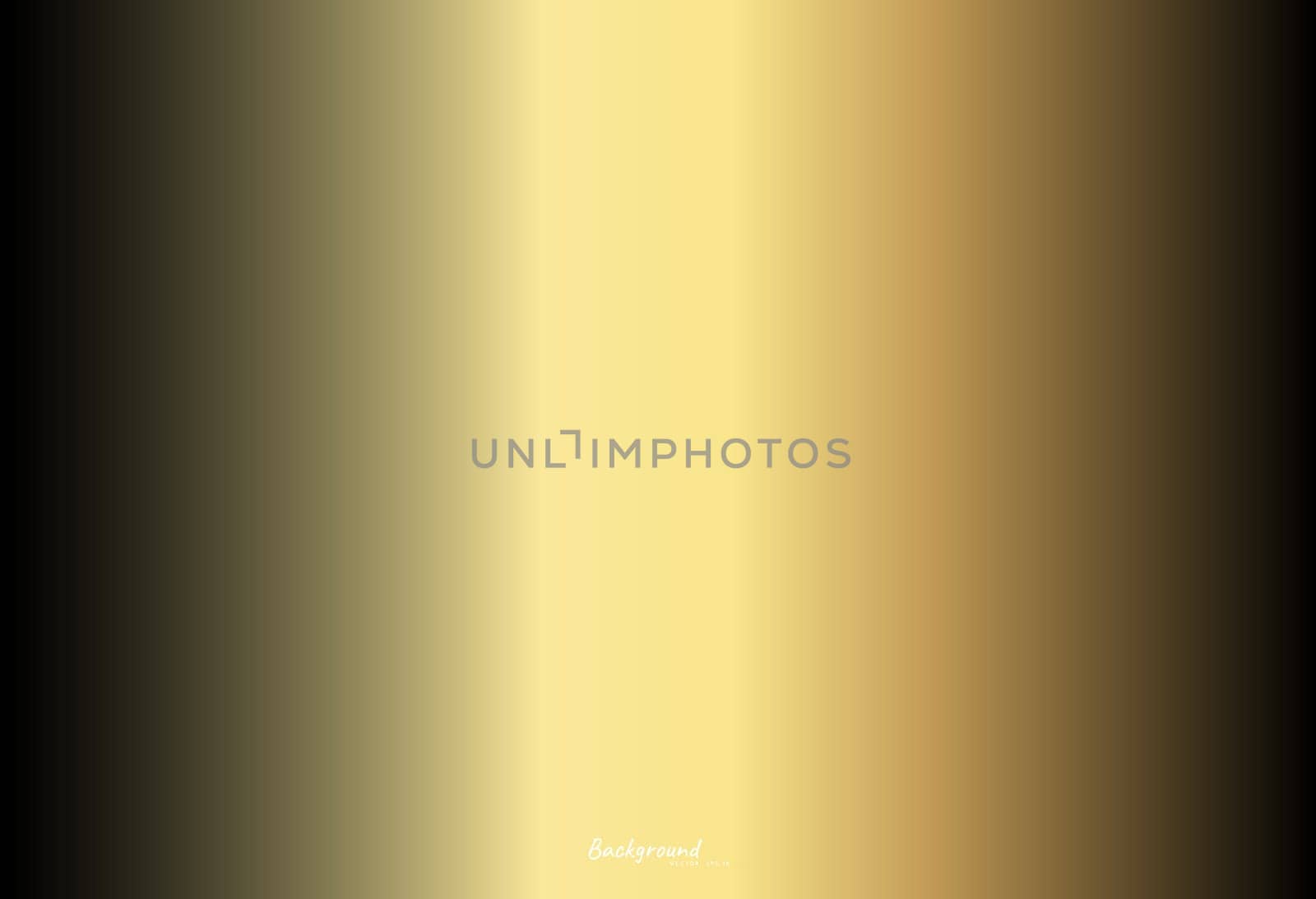 Vector gold blurred gradient style background. Abstract luxury smooth illustration wallpaper