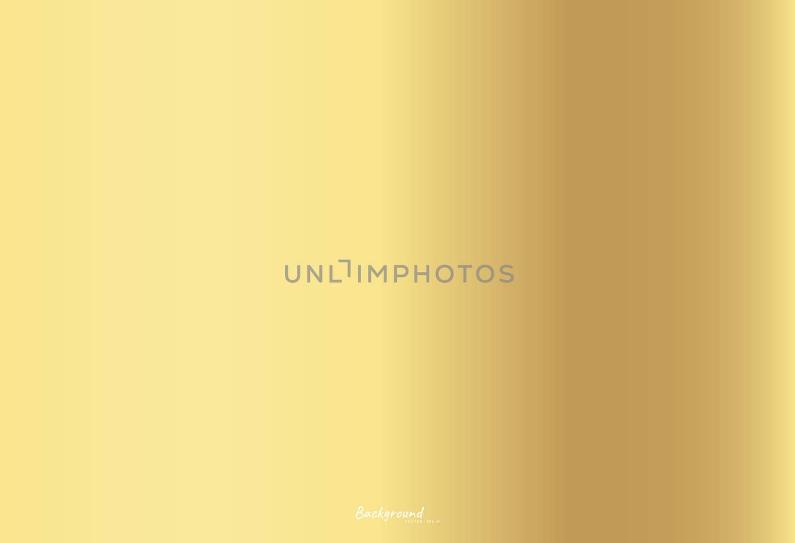 Vector gold blurred gradient style background. Abstract luxury smooth illustration wallpaper
