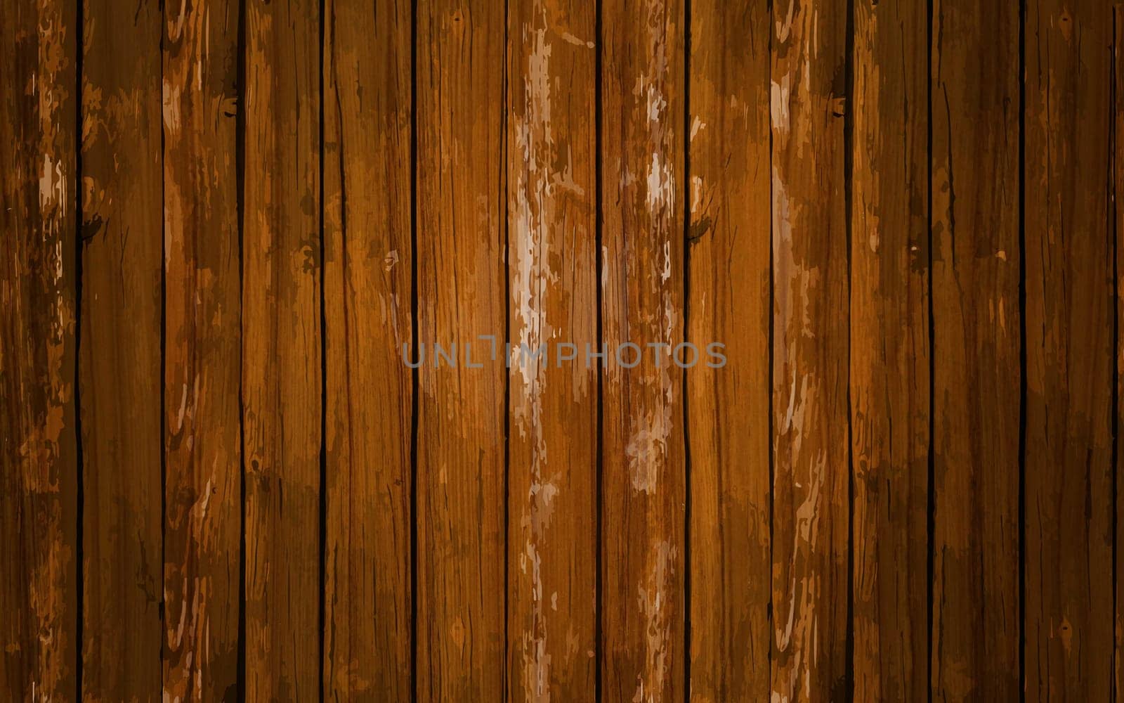 Dark brown scratched wooden texture background view