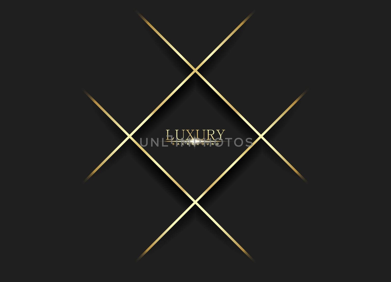 Premium background. Abstract luxury pattern. Gold stripe. Vector illustration.