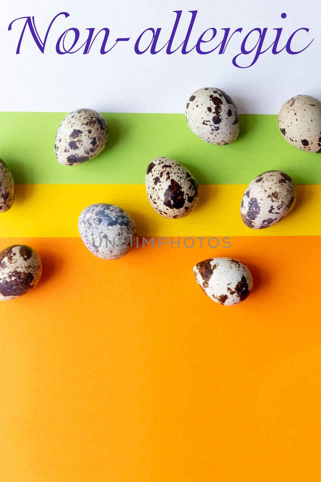 Creative quail egg layout on white background. Quail eggs pattern. Happy easter concept. Minimal design. Copy space, flat lay, from above