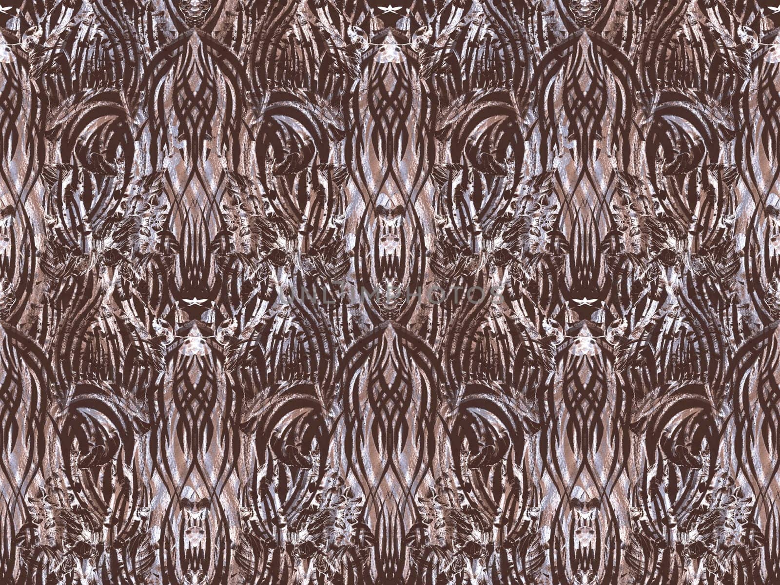 Vintage seamless antique pattern in Art Nouveau style. by MarinaVoyush