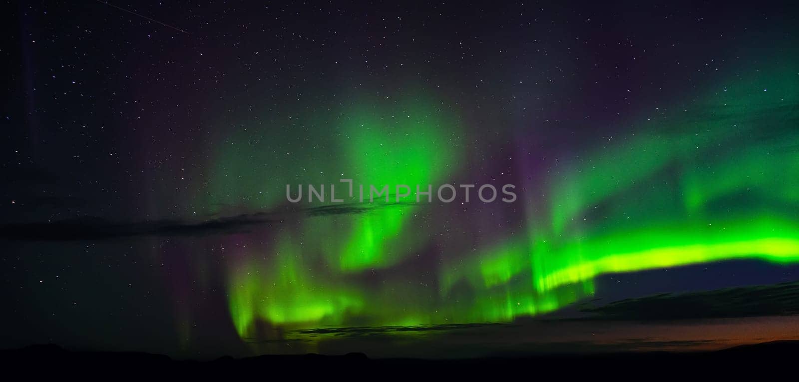 Aurora Borealis. Polar Lights Northern lights