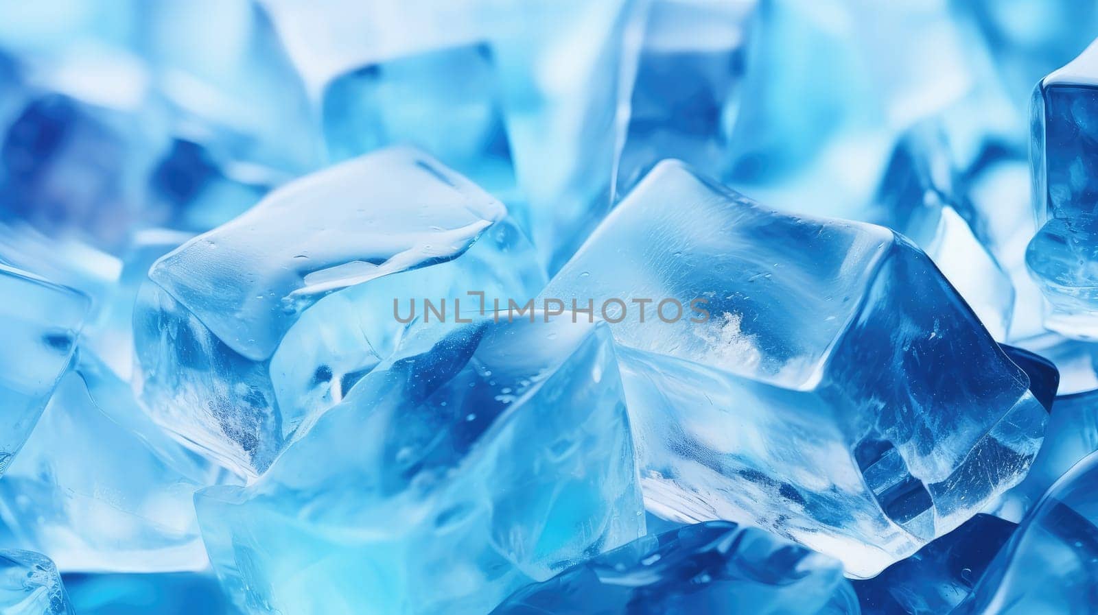 Ice and liquid background in neon colors by palinchak