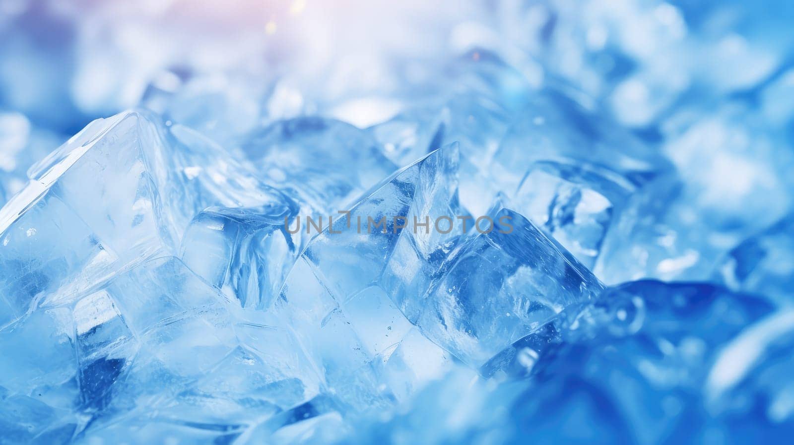 Abstract ice and liquid background in electric neon colors. 