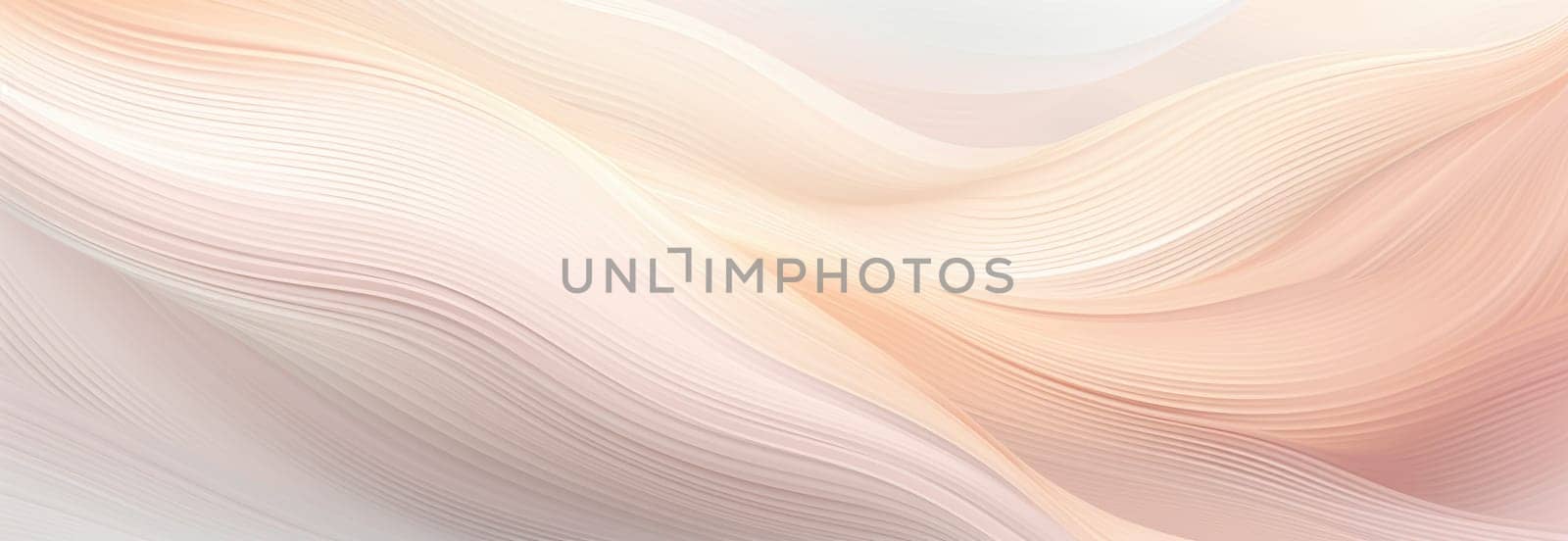 Abstract background with multicoloured wavy lines and shapes in delicate pastel shades