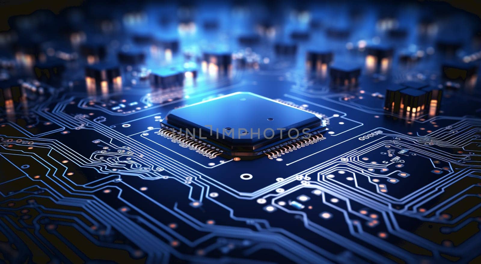 dark blue color Light Abstract Technology background for computer graphic website internet and business.circuit. illustration. abstract digital . silver. infographics. motion move blur.neon. High quality photo