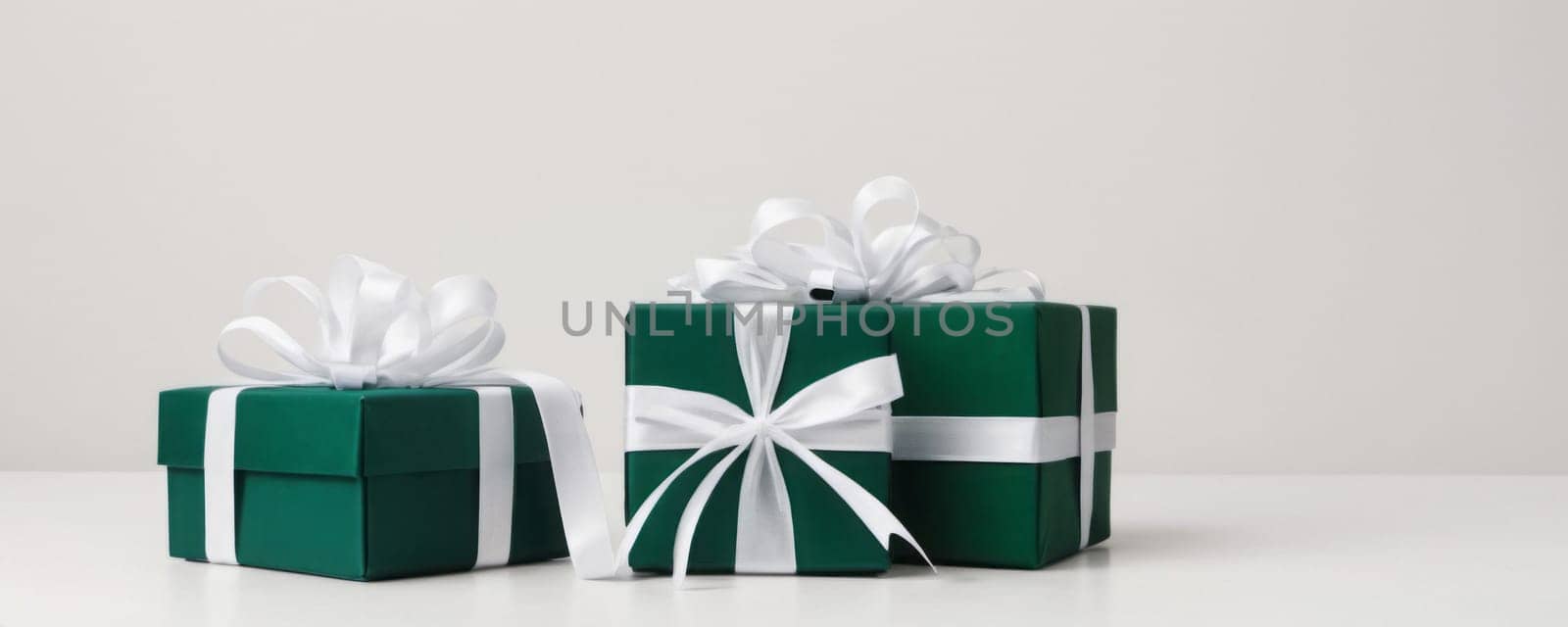 Three Elegant Gift Boxes for Celebration by nkotlyar