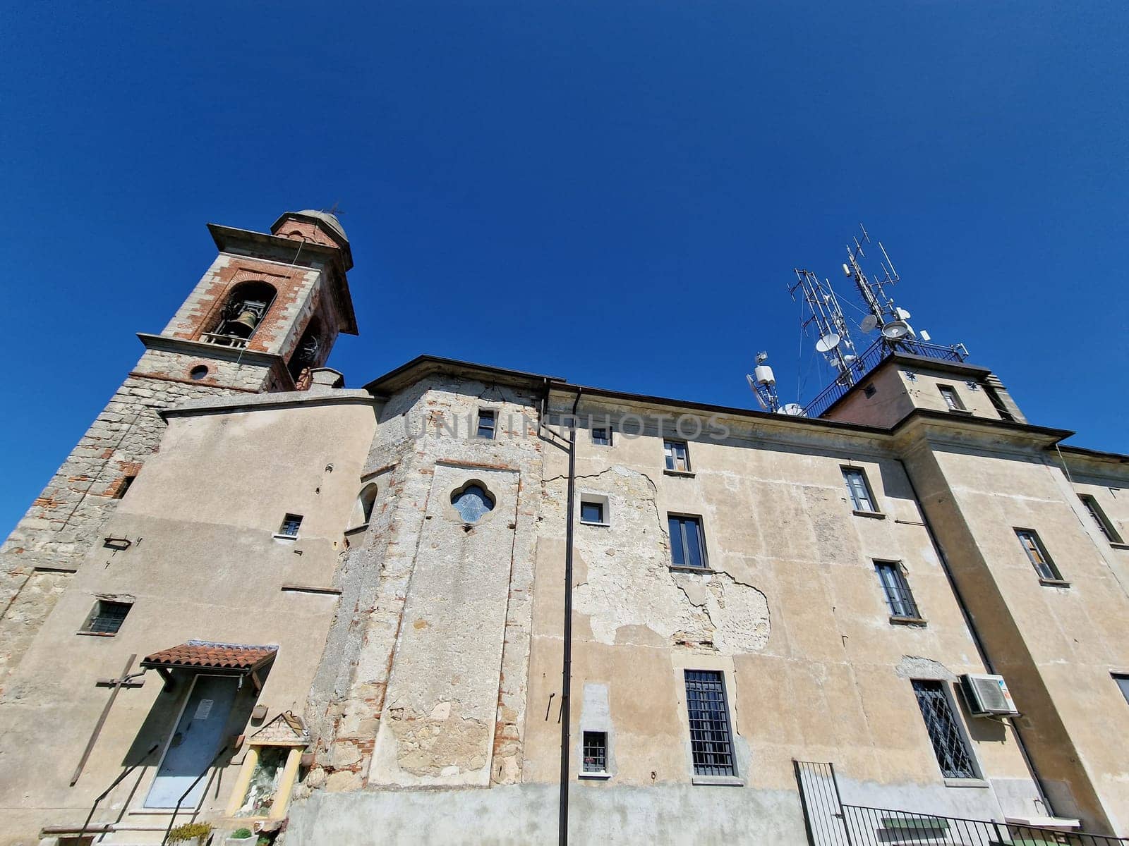 Madonna di Montespineto old sanctuary church piedmont