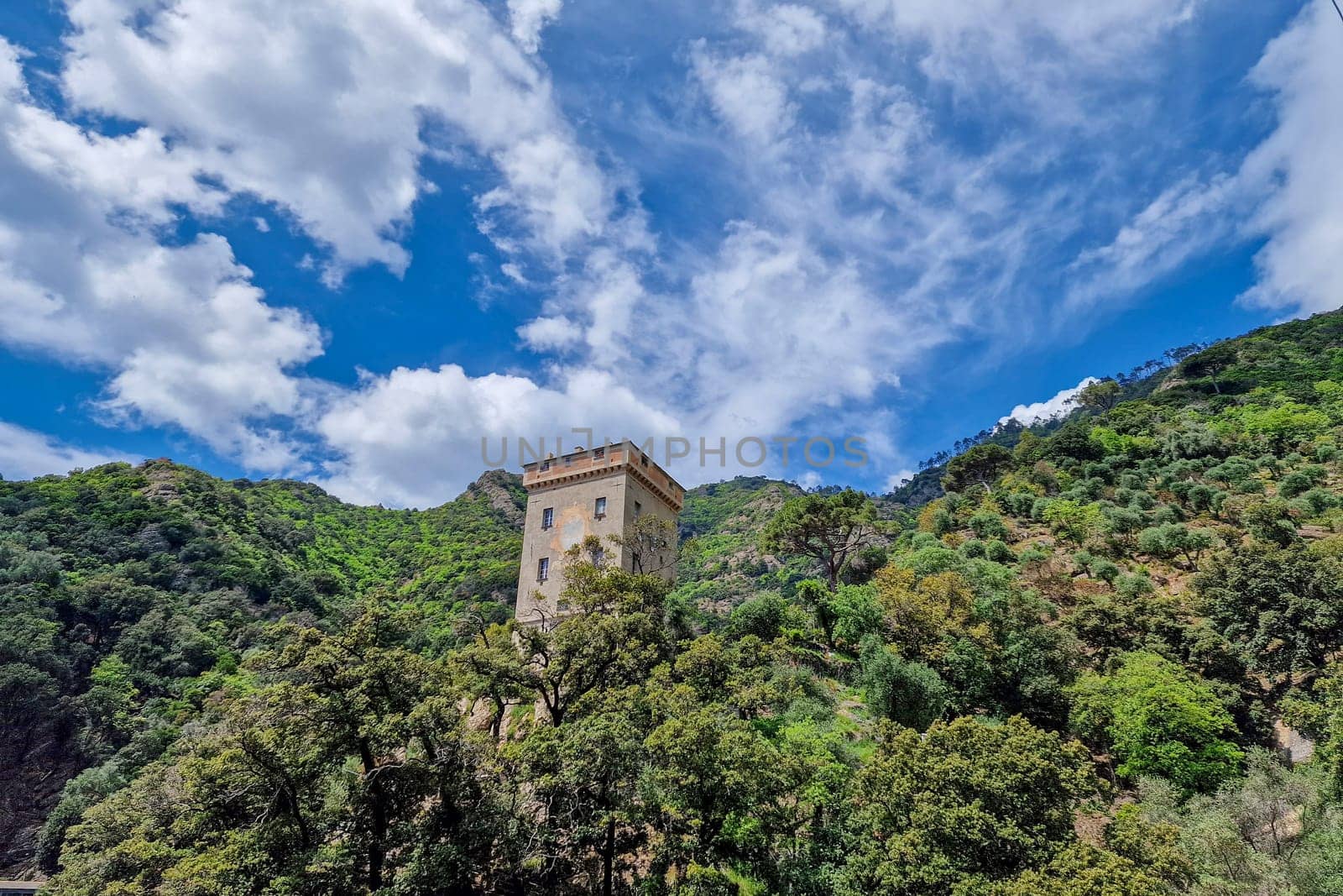 hiking portofino san fruttuoso trail by the sea landscape by AndreaIzzotti