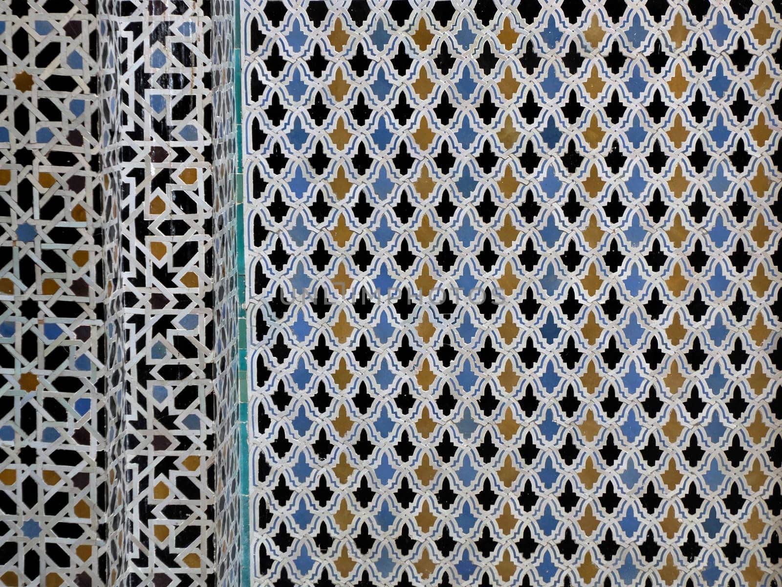 View of the Al-Attarine Madrasa in Fes, Morocco