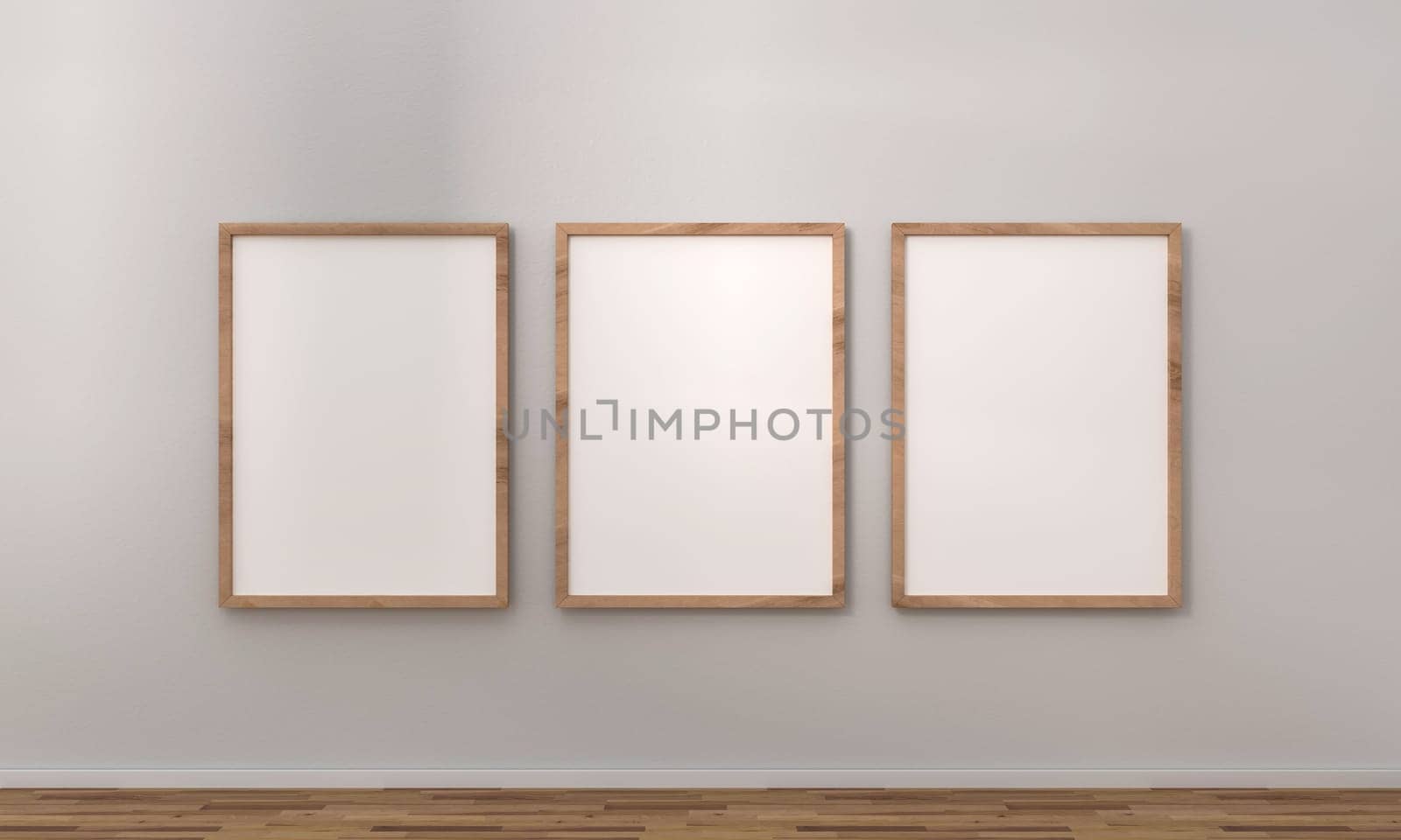 Mockup poster frames close up. by ImagesRouges