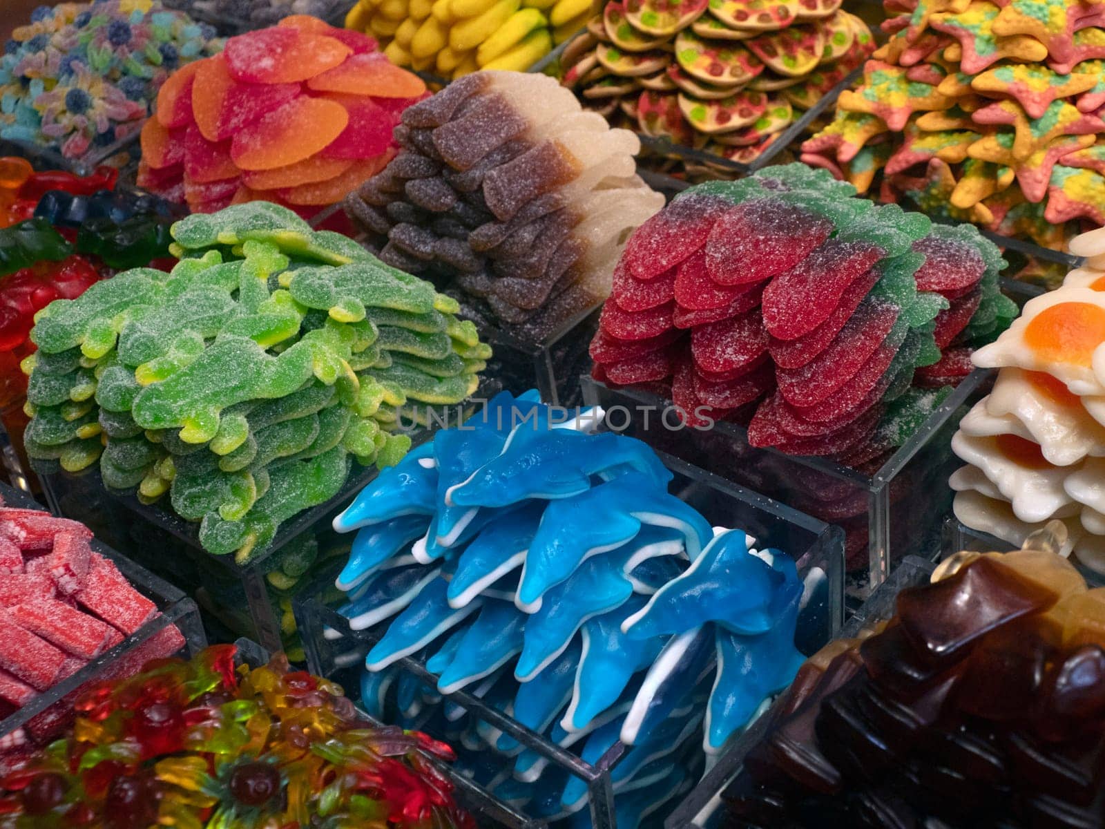 boqueria the barcelona fruit seafood meat ham food market