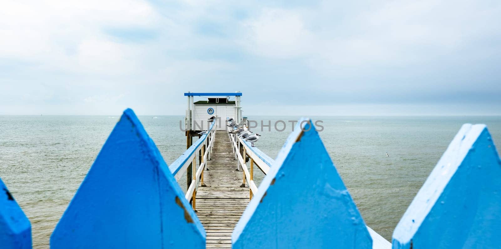 Traditional fisherman hut in french coast by GekaSkr