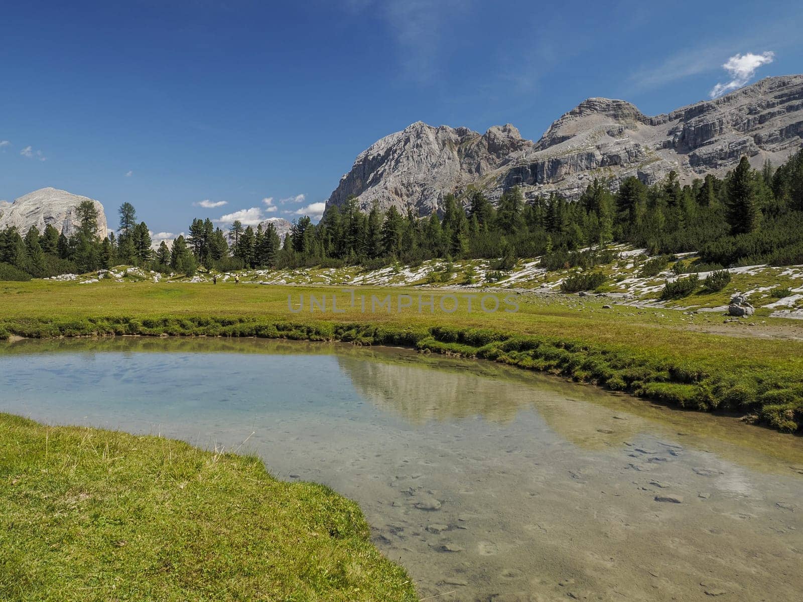 Fanes Alpine activities - Dolomites mountains north of Italy