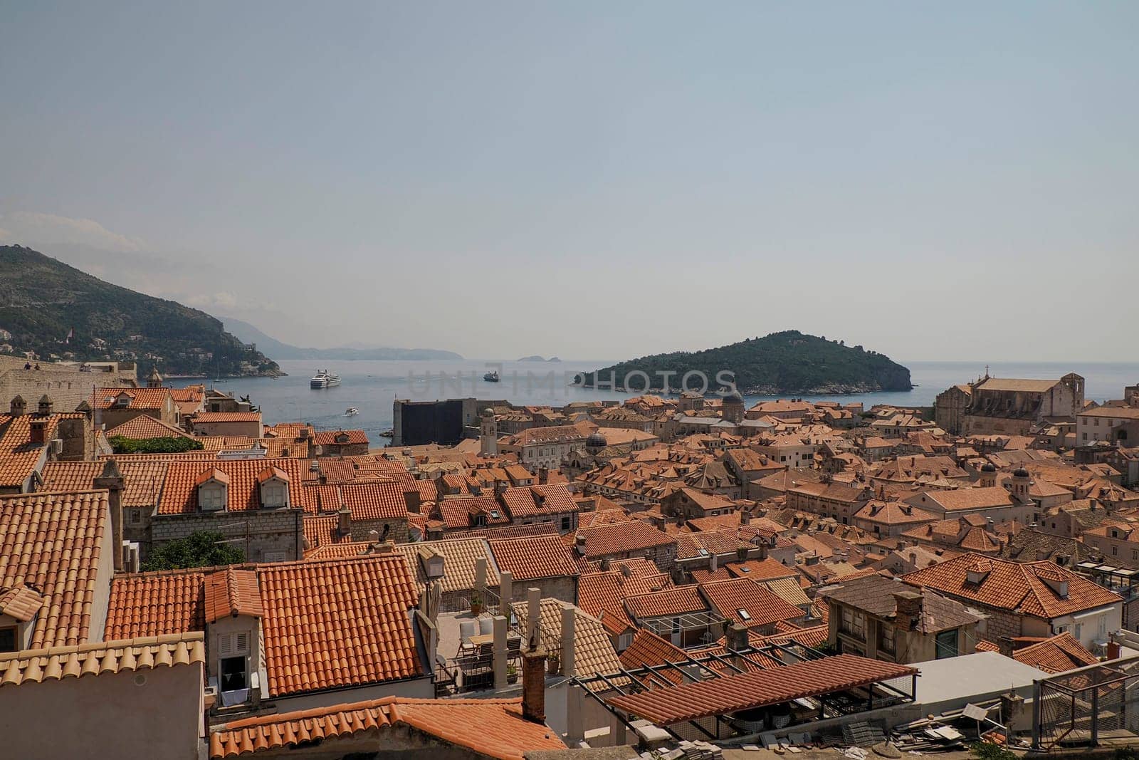 Dubrovnik - Croatia medieval town view from the city walls by AndreaIzzotti