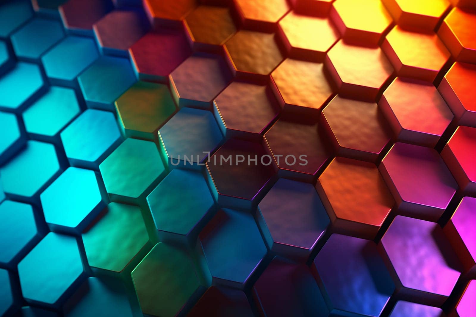 metal hexagonal background, texture wallpaper, geometric, abstract background