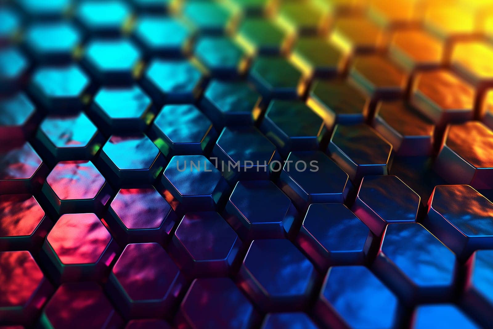 metal hexagonal background, texture wallpaper, geometric, abstract background