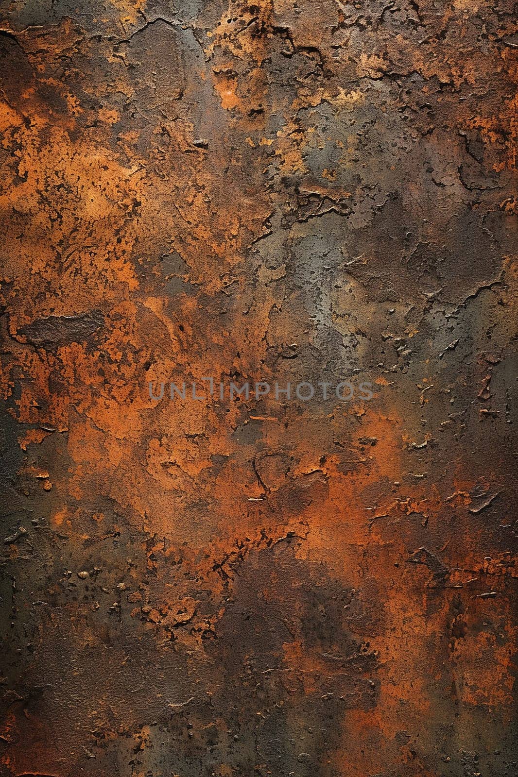 Dirt and rusty metal gate, wall texture background by Hype2art