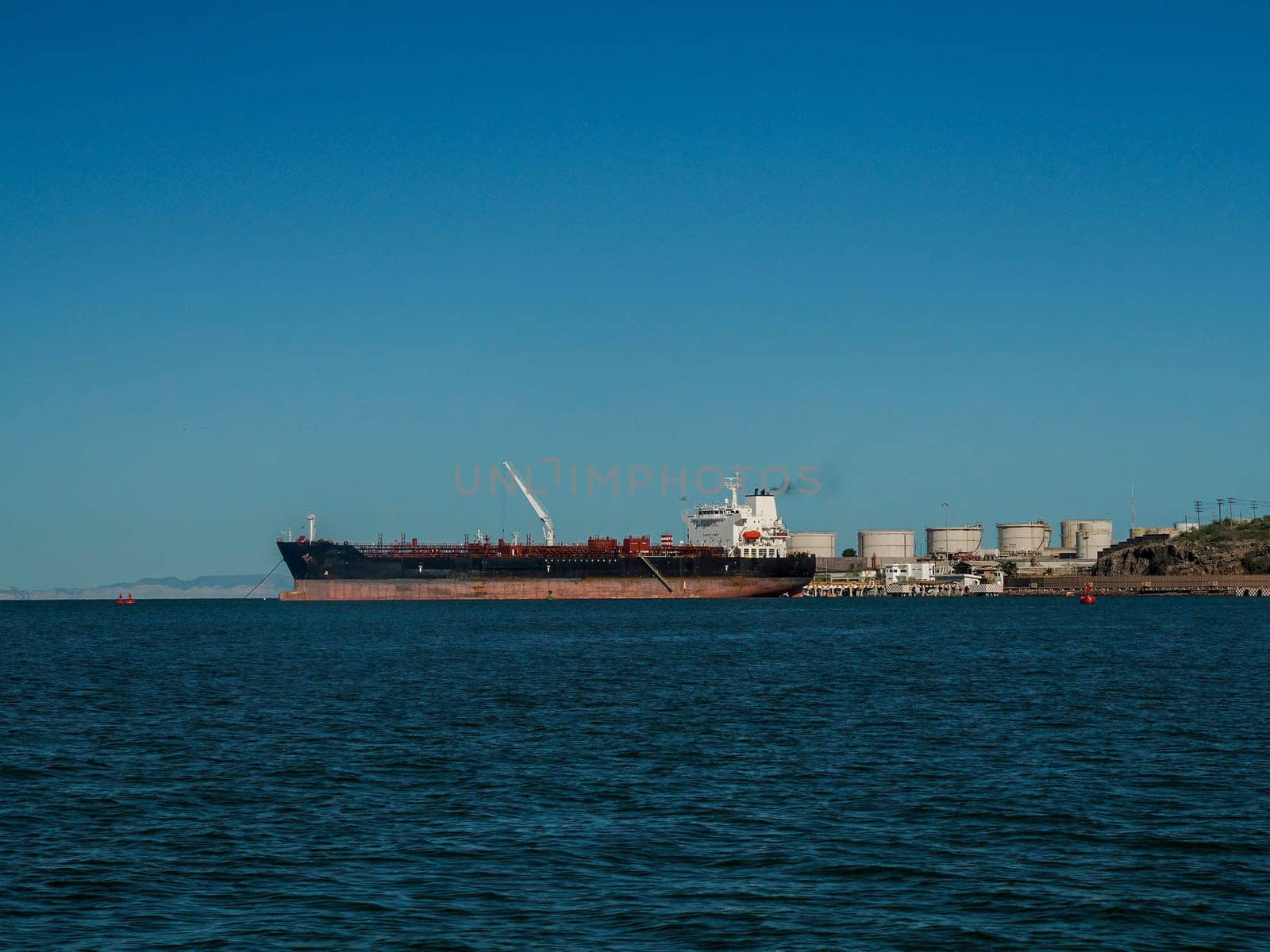 degasser ship out of la paz baja california sur by AndreaIzzotti