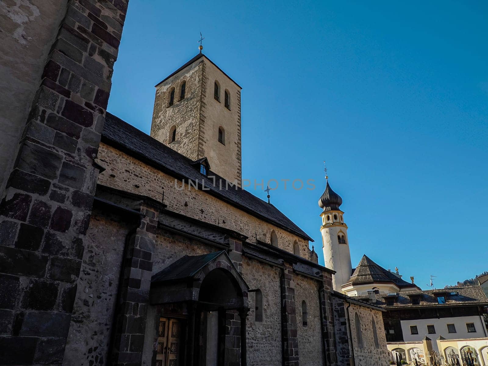 The collegiate church of San Candido, Pusteria valley, South Tyrol Trentino Alto Adige, Italy by AndreaIzzotti