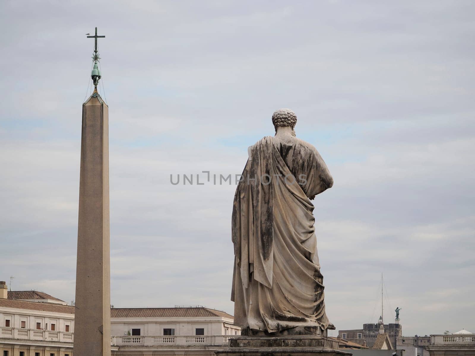 saint peter cathedral vatican city rome exterior view by AndreaIzzotti