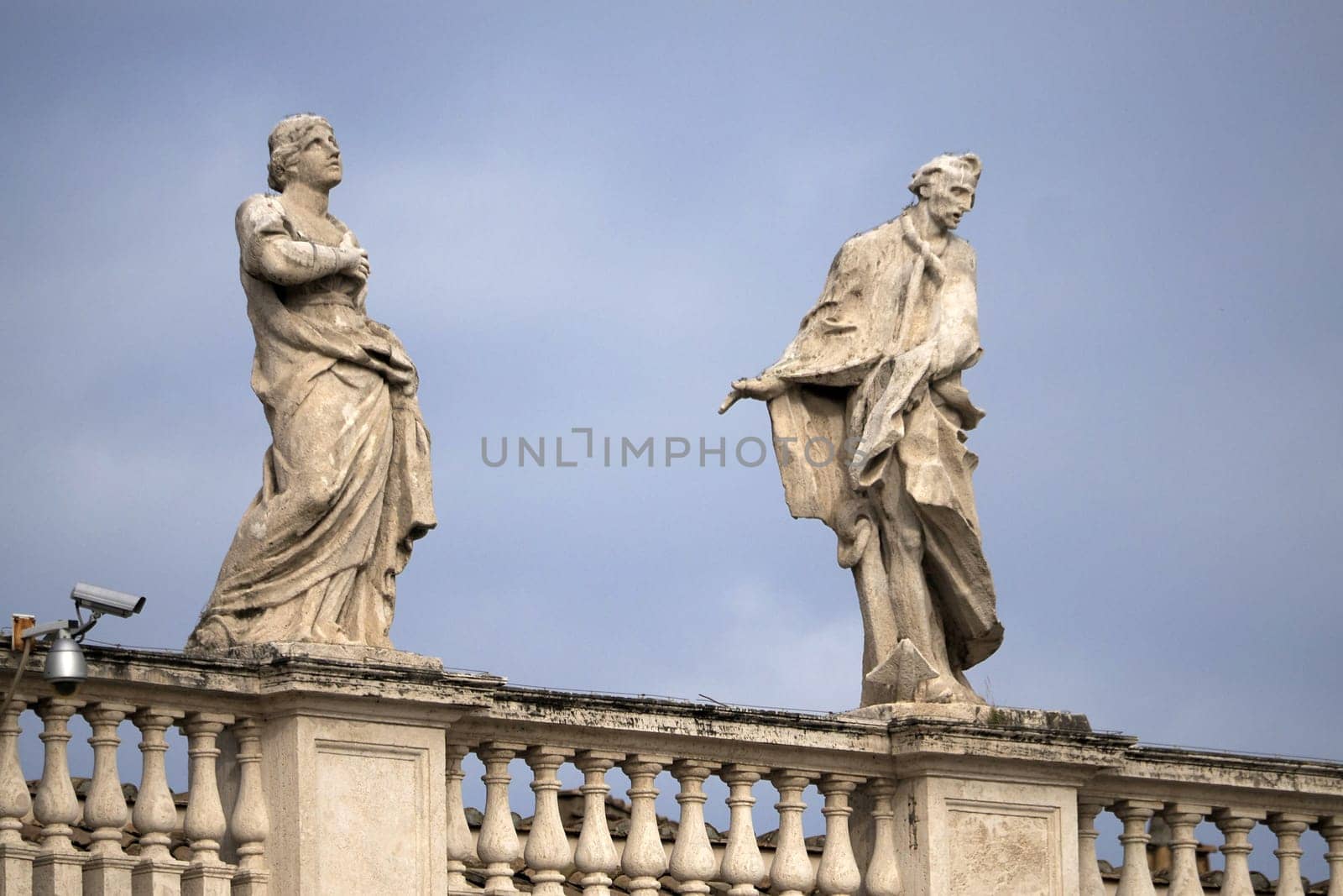 saint peter basilica rome view of statue detail by AndreaIzzotti