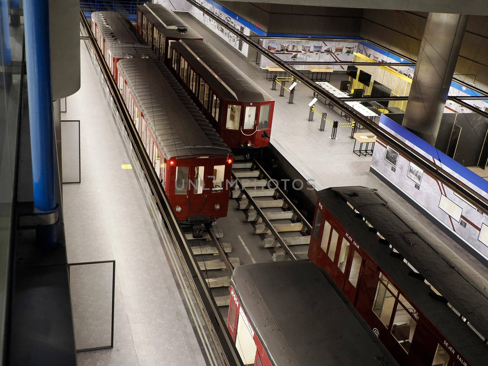 Old Madrid spain metro wagon by AndreaIzzotti