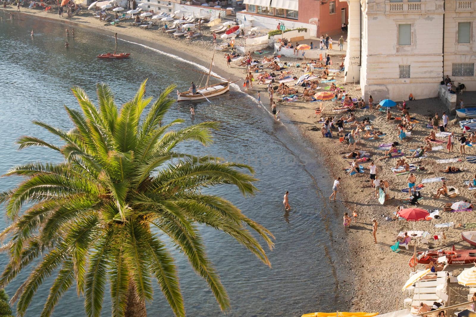 Summer at the Baia del Silenzio Liguria Italy  by fotografiche.eu