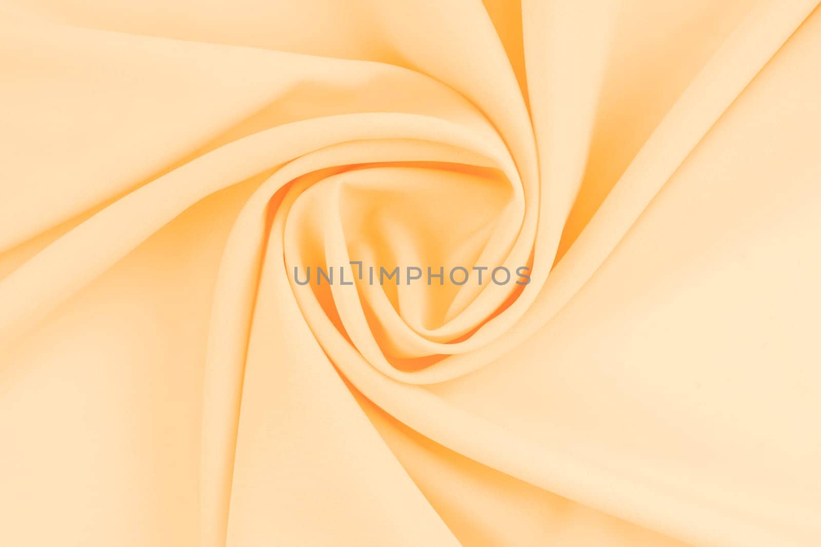 The Abstract yellow or beige cloth pattern. by Gamjai