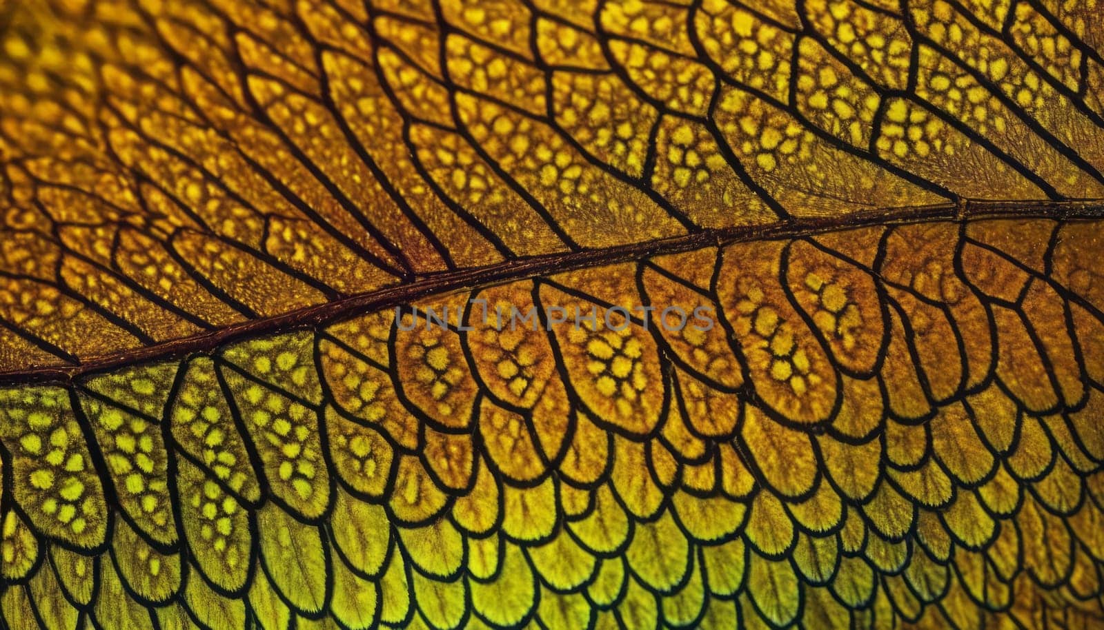 Microscopic View of Butterfly Wing by nkotlyar