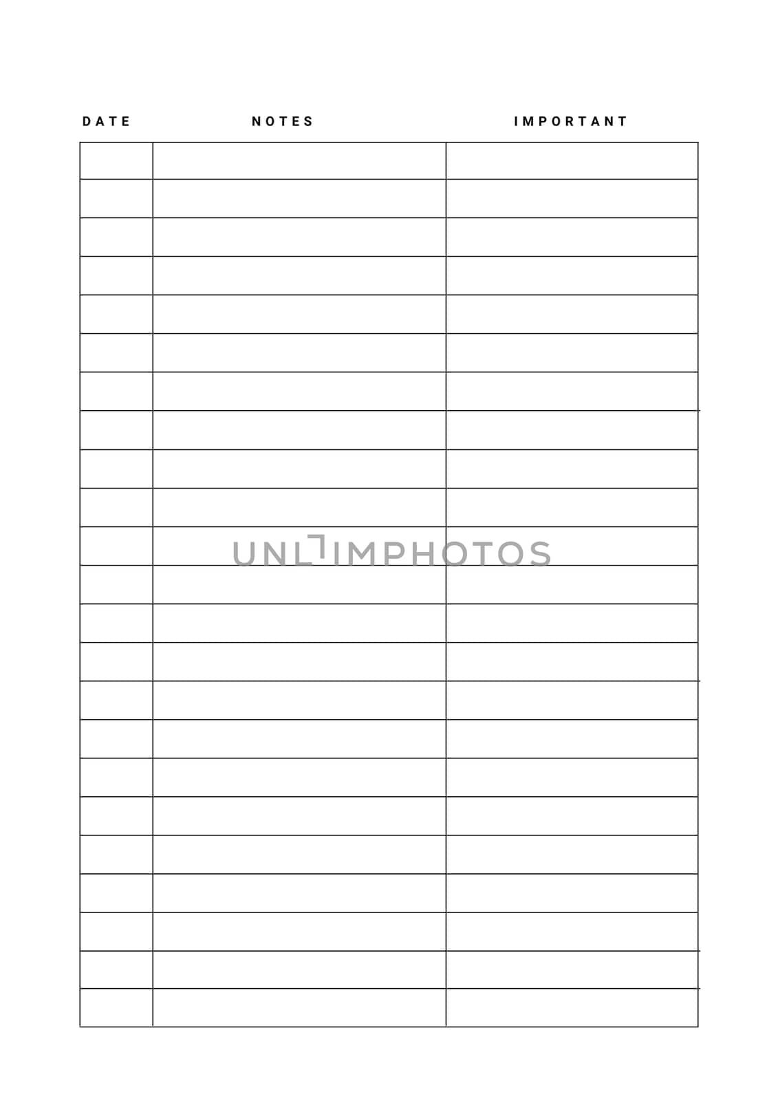 Notebook pages for notes. To do list. Personal planner page template. Weekly schedule page. by Dustick