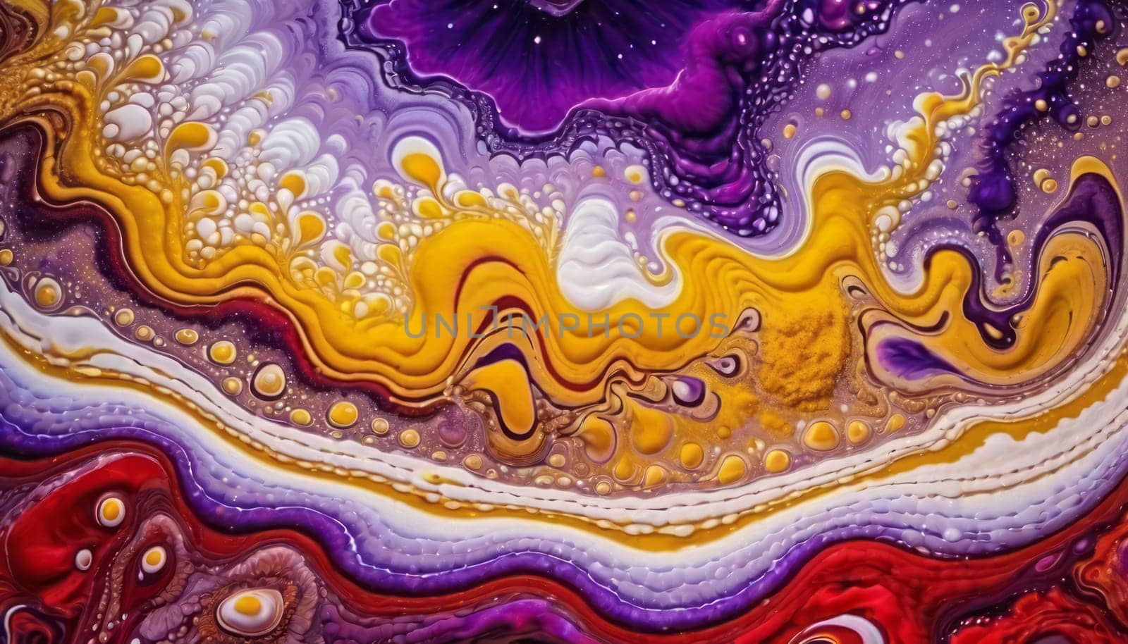 Mesmerizing Fluid Art Color Fusion by nkotlyar