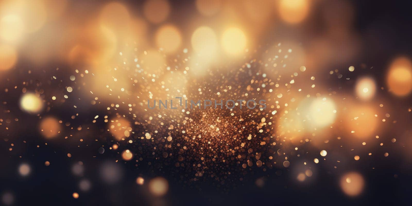 abstract black and gold glitter background for new year, christmas eve, 4th of july holiday concept comeliness