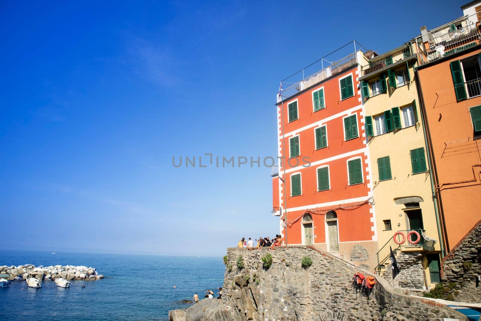 Photographic documentation of the town of Riomaggiore Cinque Terre Liguria 
Italy 