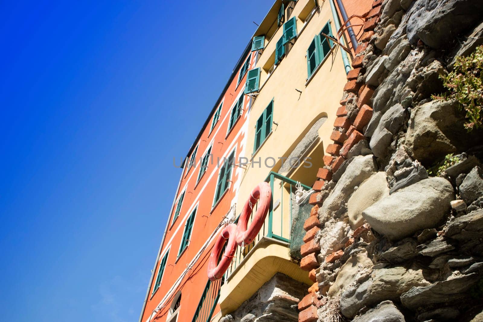 Photographic documentation of the town of Riomaggiore Cinque Terre Liguria 
Italy 