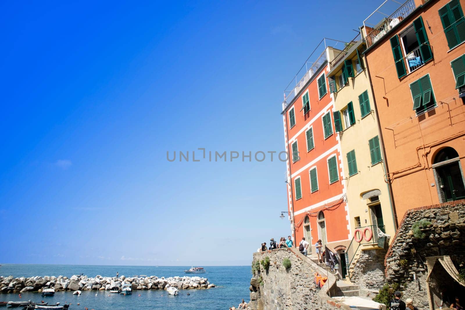 Photographic documentation of the town of Riomaggiore Cinque Terre Liguria 
Italy 