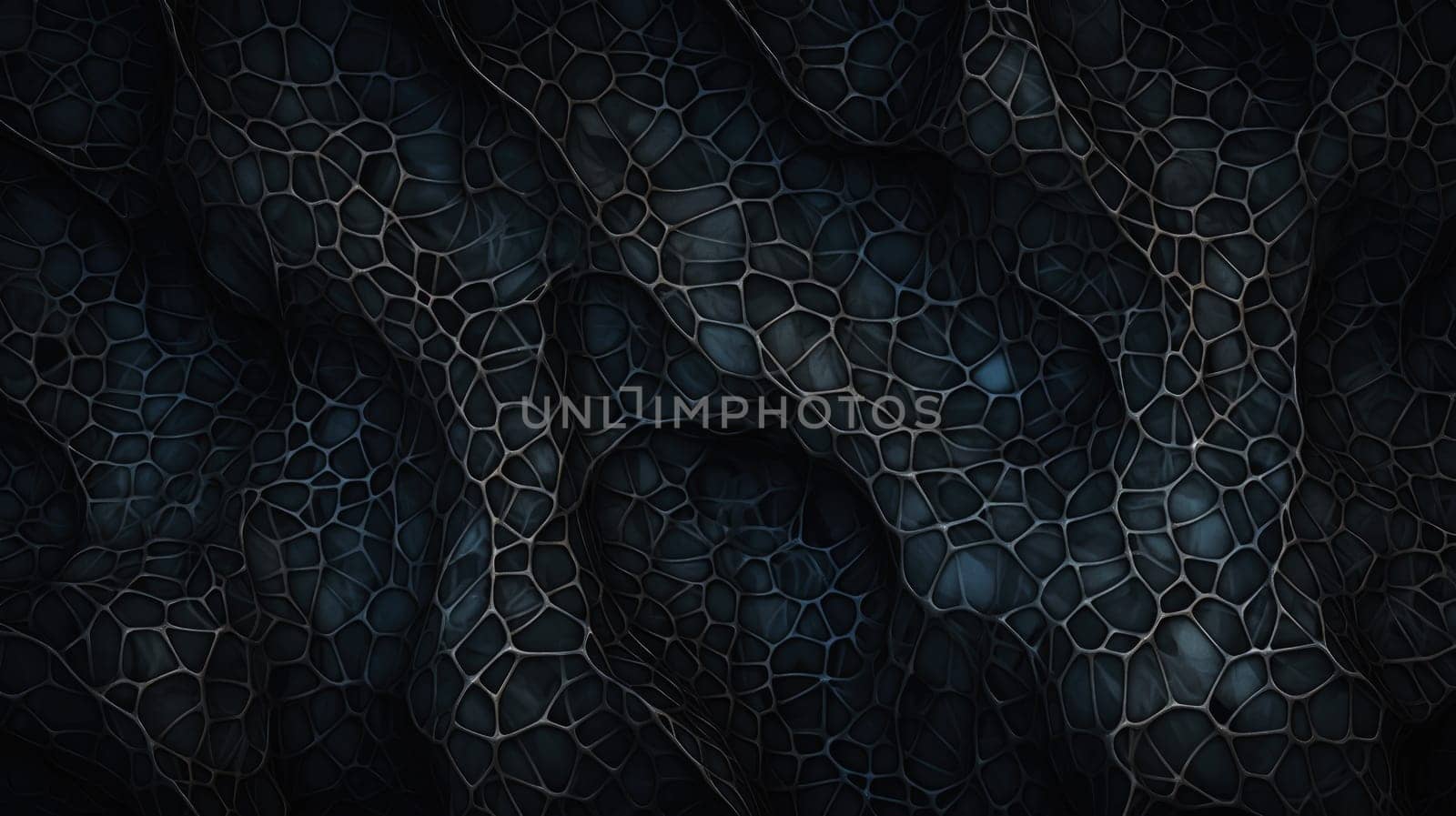 Abstract background and texture in dark cyan and indigo by palinchak