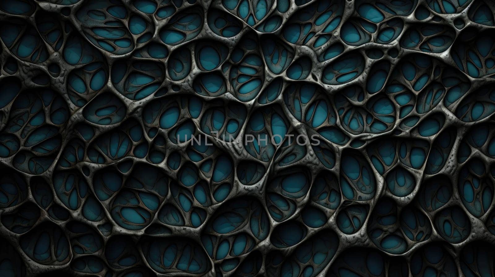 Abstract background and texture in dark cyan and indigo by palinchak