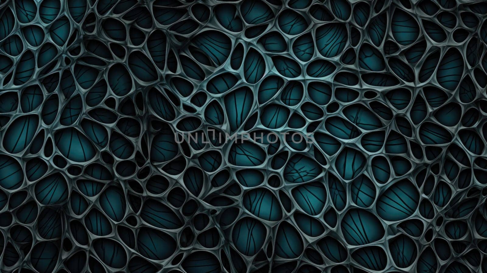 Abstract background and texture in dark cyan and indigo by palinchak