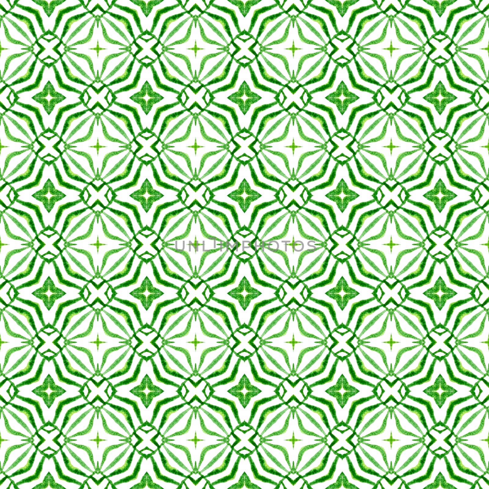 Tropical seamless pattern. Green breathtaking by beginagain