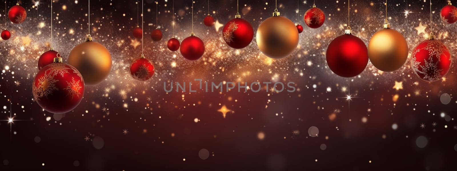 Merry Christmas and Happy New Year, Holidays greeting card background. Selective focus. holidays Generative AI,