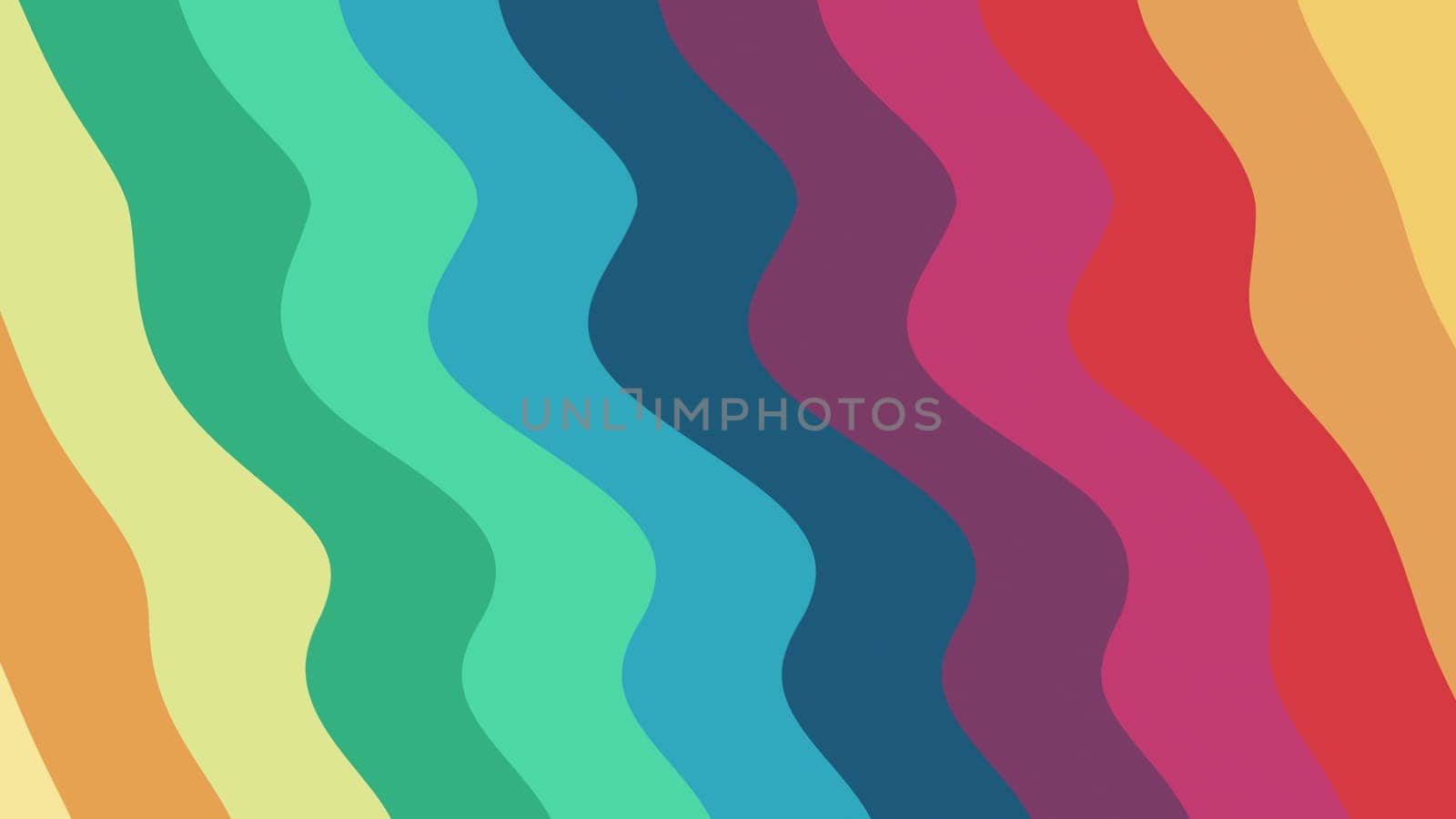 Colorful Abstract Background. Rainbow color design. Curved line with different colors. High quality