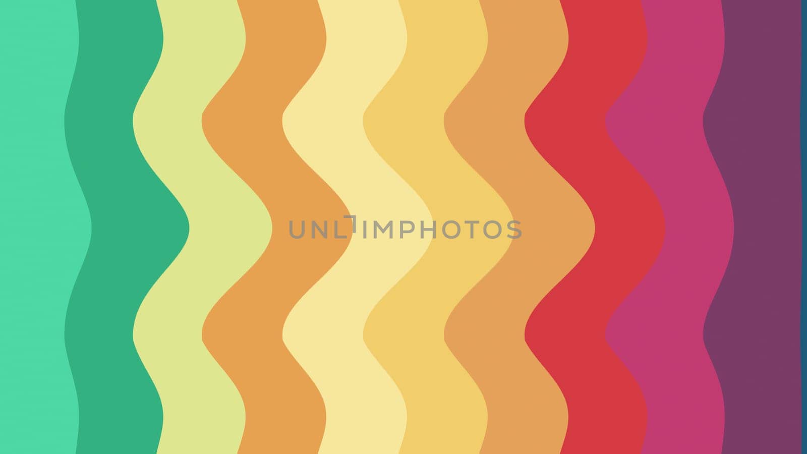 Colorful Abstract Background. Rainbow color design. Curved line with different colors. High quality