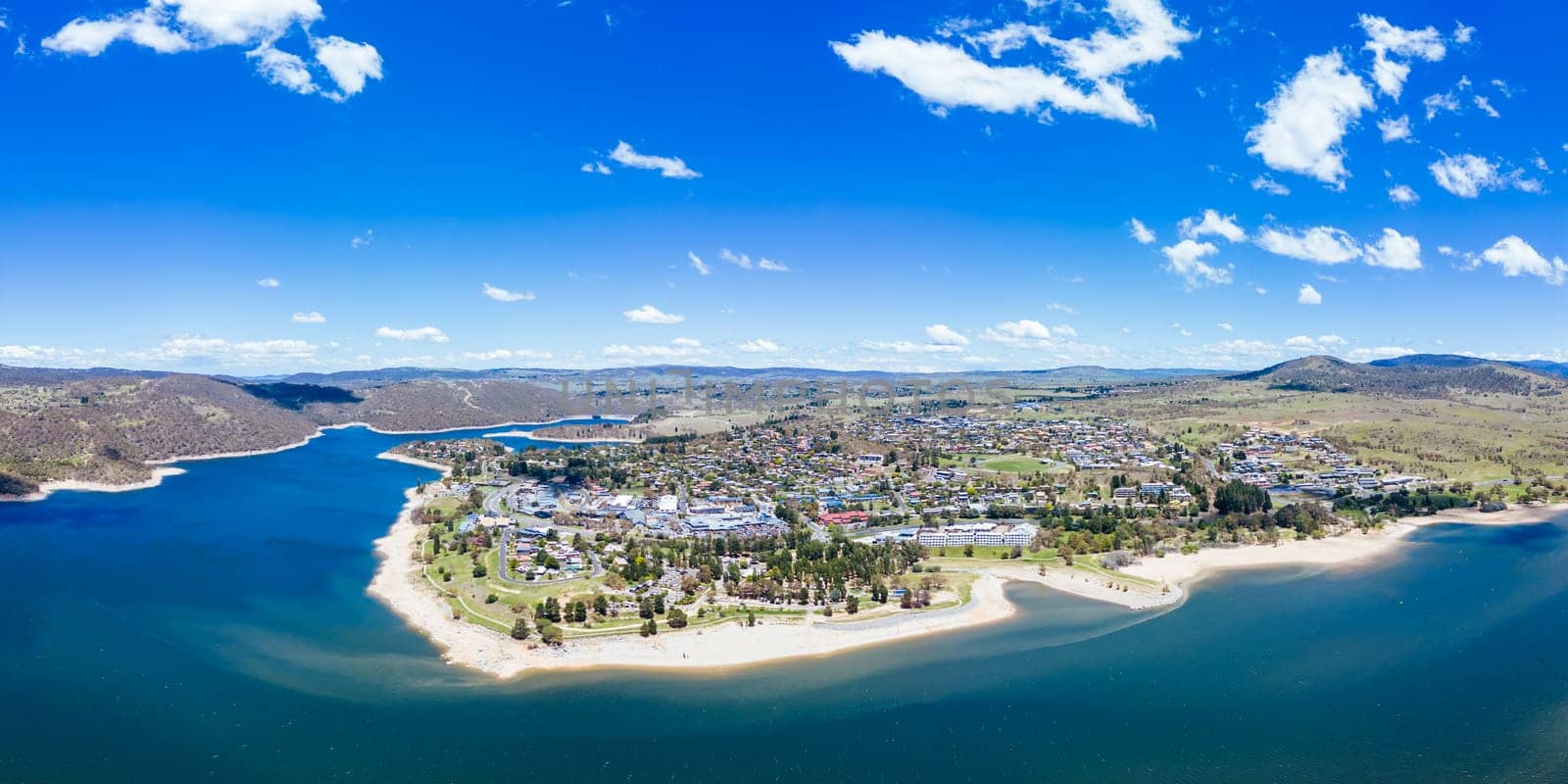 Jindabyne Aerial View in Australia by FiledIMAGE