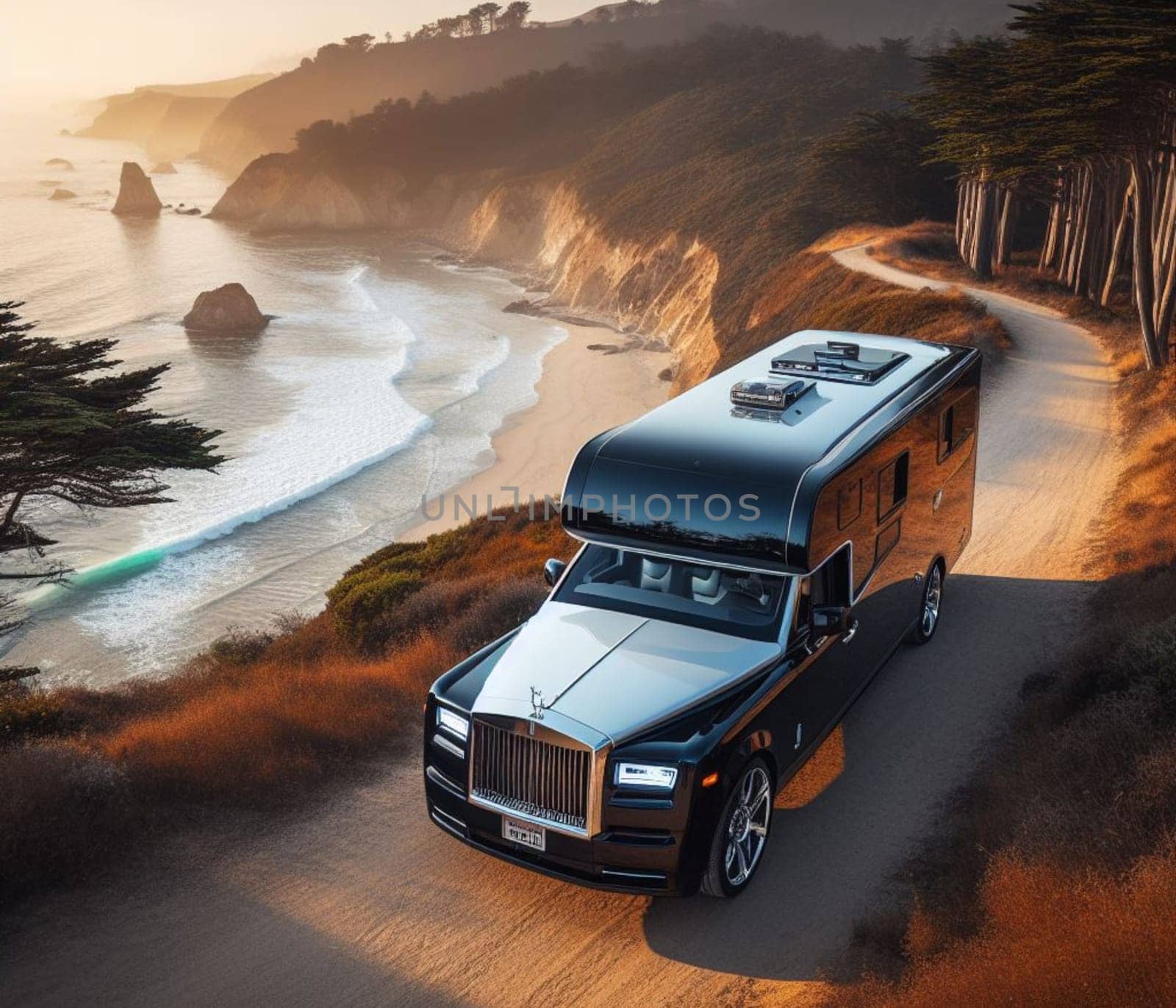 expensive fast sports supercar design camper van conversion for digital nomad avdenture weekender by verbano